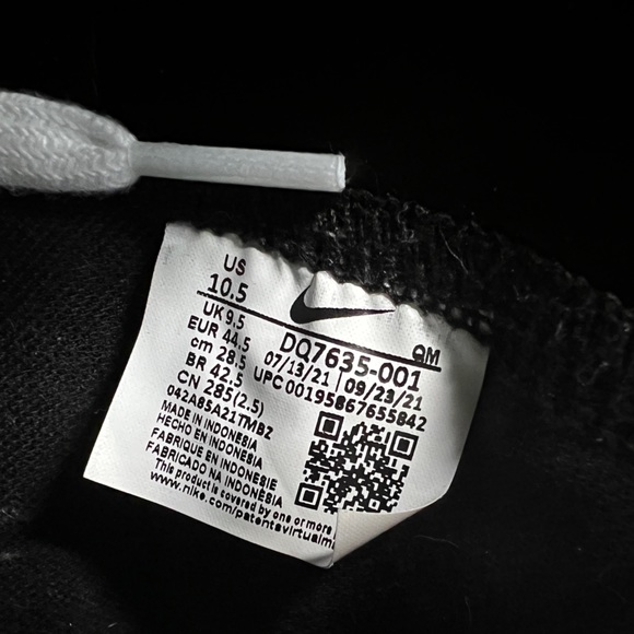 Nike Men's Blazer Mid '77 Vintage Cleveland Rocks - size 10.5 - DQ7635-001 - Picture 7 of 7